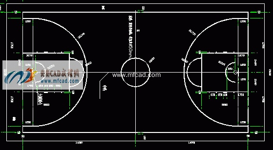 如何设计一张完美的篮球场地平面图（附高清图片）